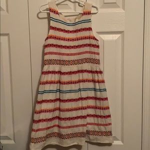 Peek embroidered dress sz 6/7 like new!
